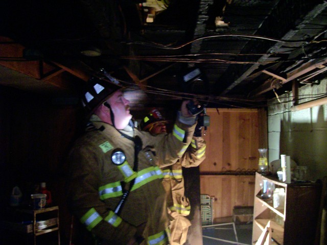 Manchester Basement Fire, 04-26-2008.